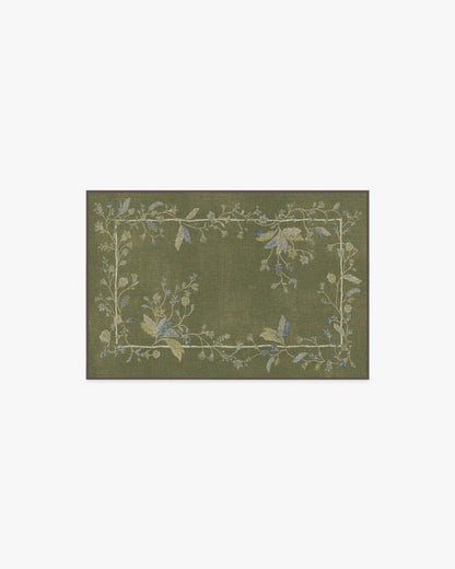 Daphne Olive Green Rug