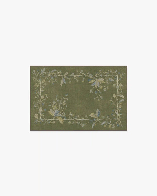 Daphne Olive Green Rug