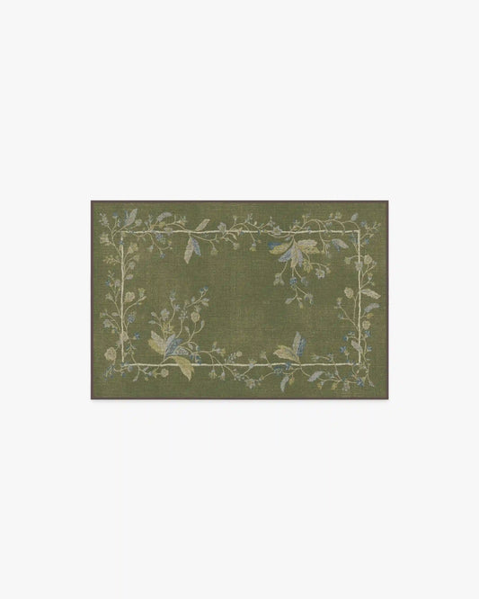 Daphne Olive Green Rug
