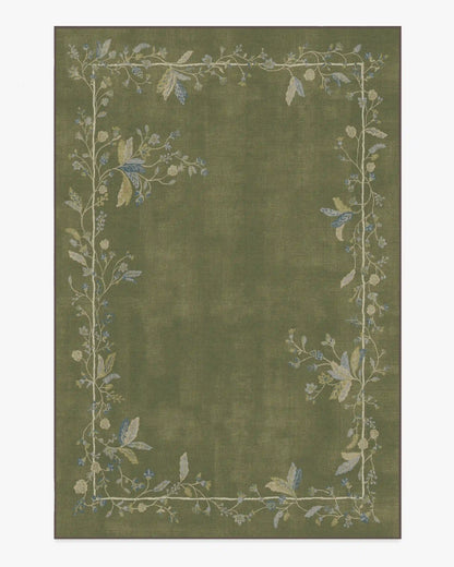 Daphne Olive Green Rug