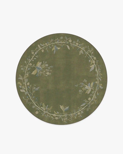Daphne Olive Green Rug