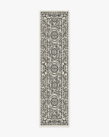 Delphina Black & White Rug