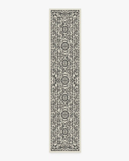 Delphina Black & White Rug
