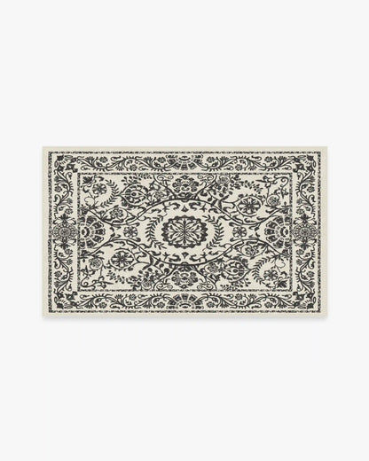 Delphina Black & White Rug