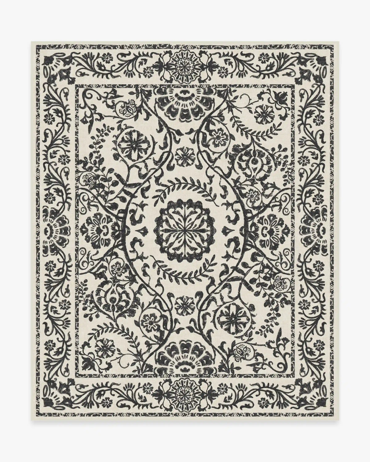 Delphina Black & White Rug