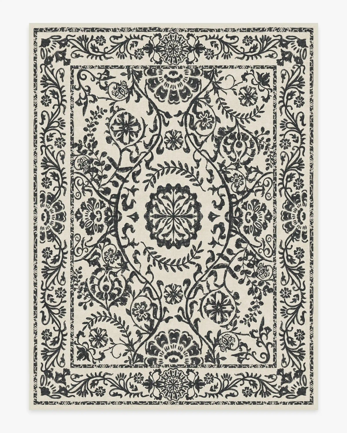 Delphina Black & White Rug