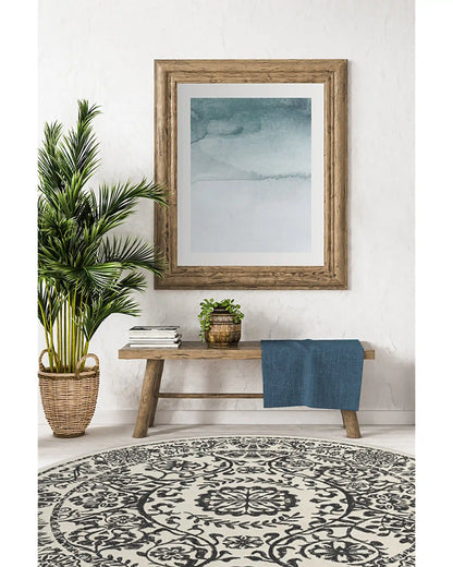 Delphina Black & White Rug