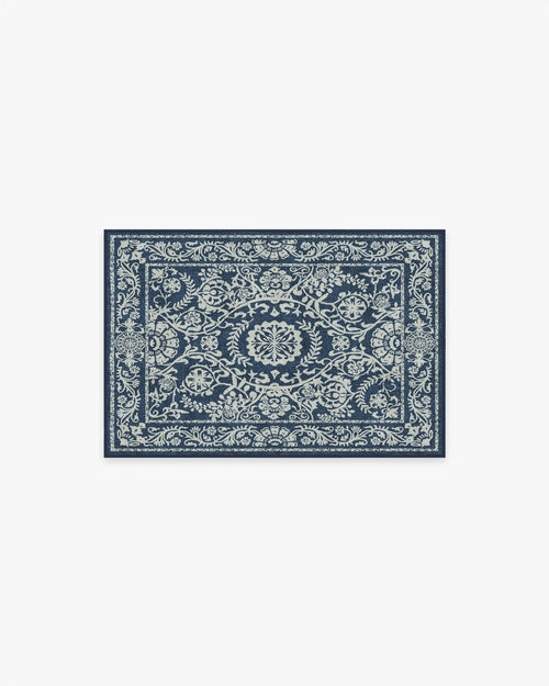 Delphina Navy Blue Rug