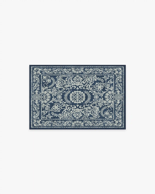 Delphina Navy Blue Rug