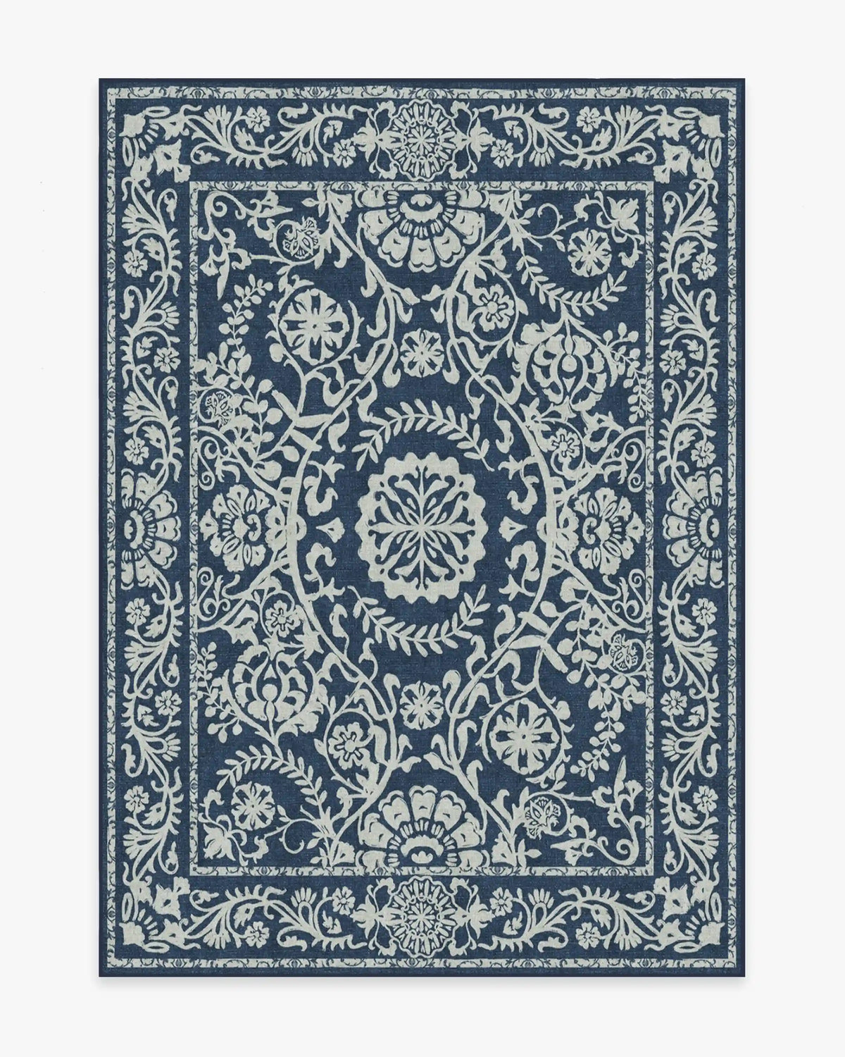 Delphina Navy Blue Rug