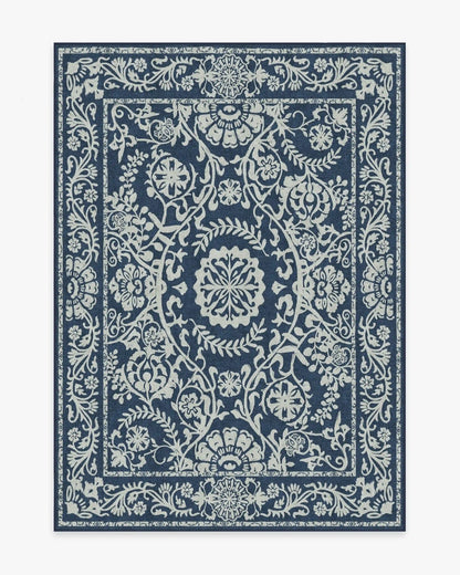 Delphina Navy Blue Rug