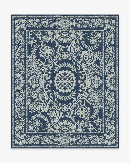 Delphina Navy Blue Rug
