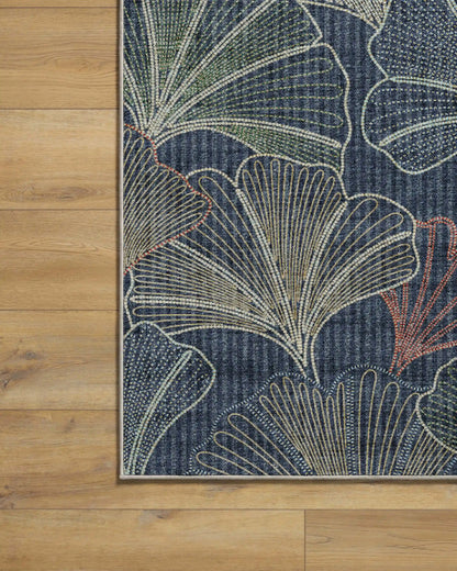 Deniz Navy Rug