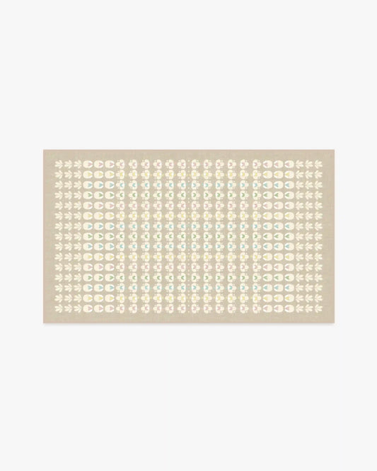 Ditzy Daisy Neutral Rug