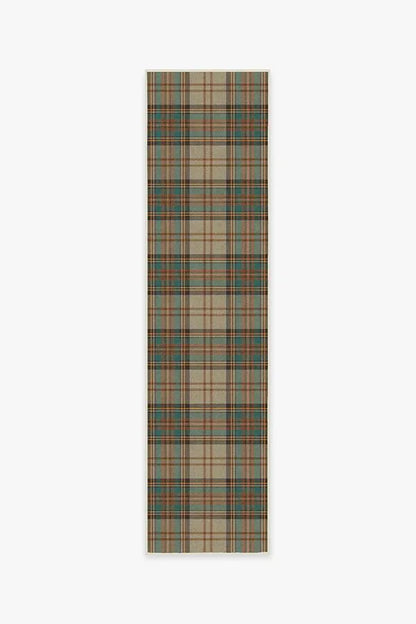 Dress Stewart Tartan Khaki Rug