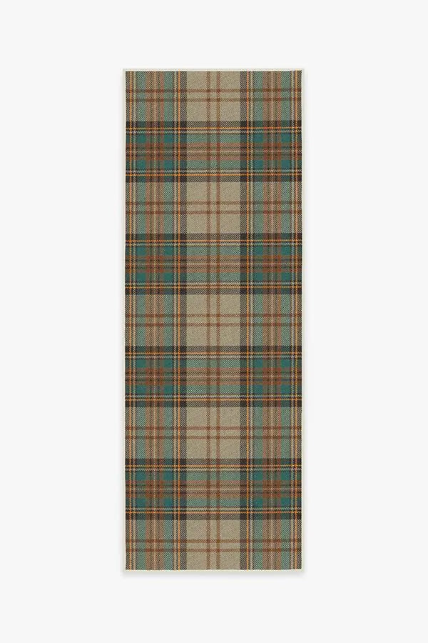 Dress Stewart Tartan Khaki Rug