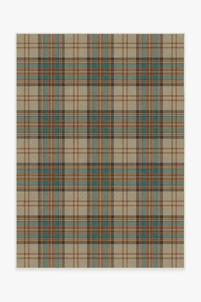Dress Stewart Tartan Khaki Rug