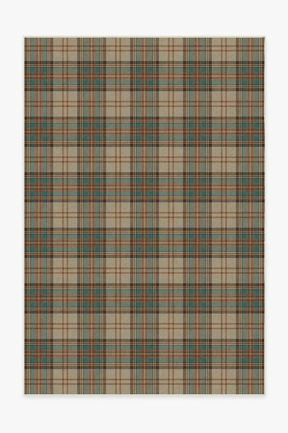 Dress Stewart Tartan Khaki Rug