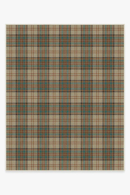 Dress Stewart Tartan Khaki Rug