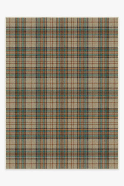 Dress Stewart Tartan Khaki Rug