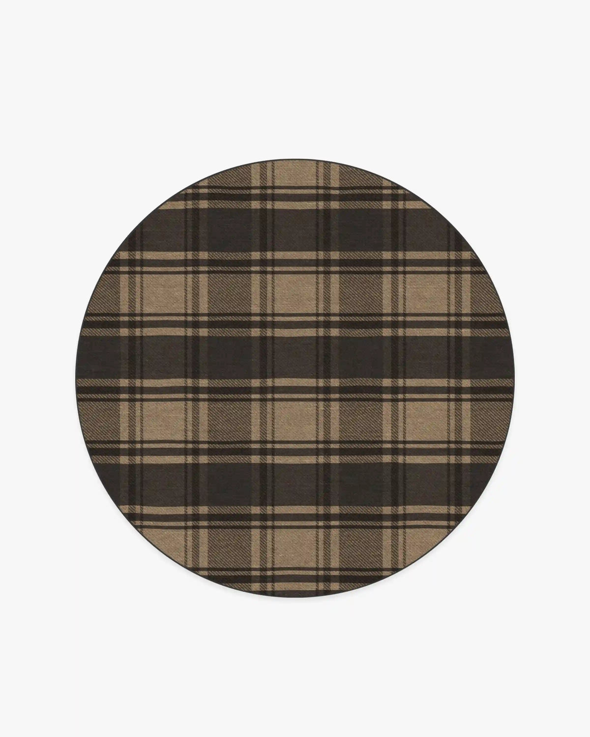 Easton Plaid Charcoal & Natural Rug