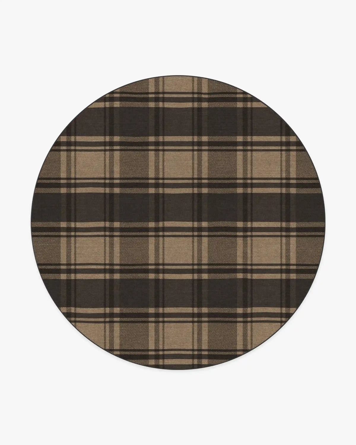 Easton Plaid Charcoal & Natural Rug