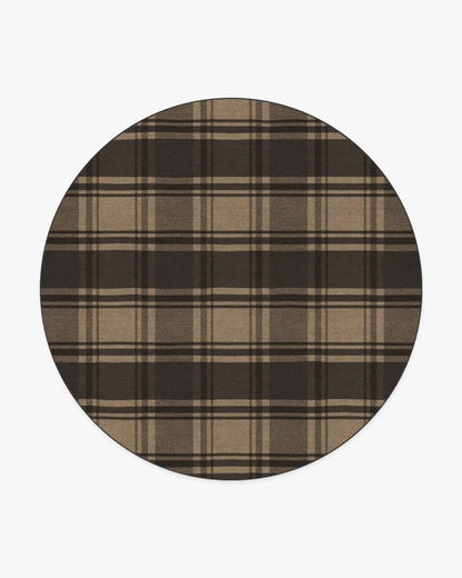 Easton Plaid Charcoal & Natural Rug