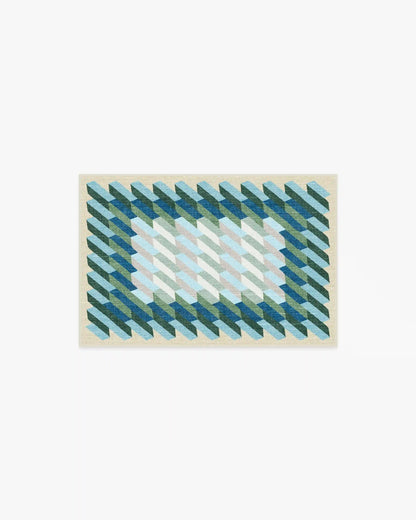 Echo Soft Teal Rug