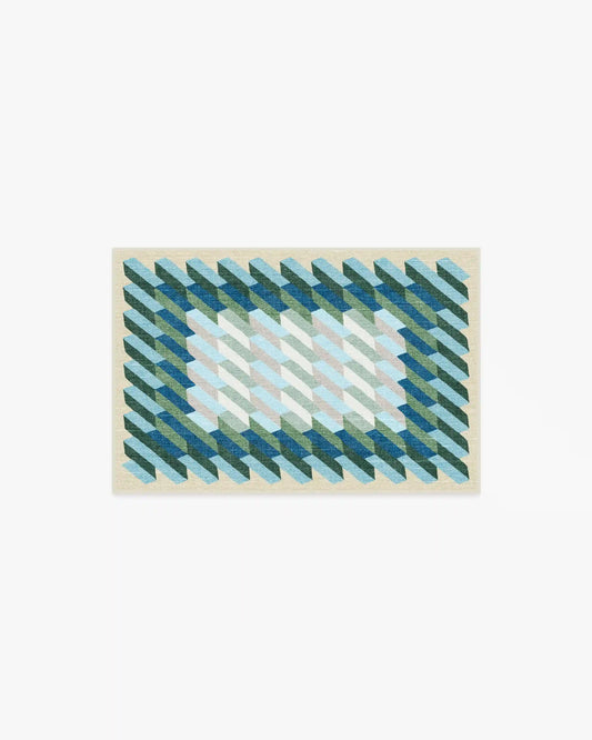 Echo Soft Teal Rug
