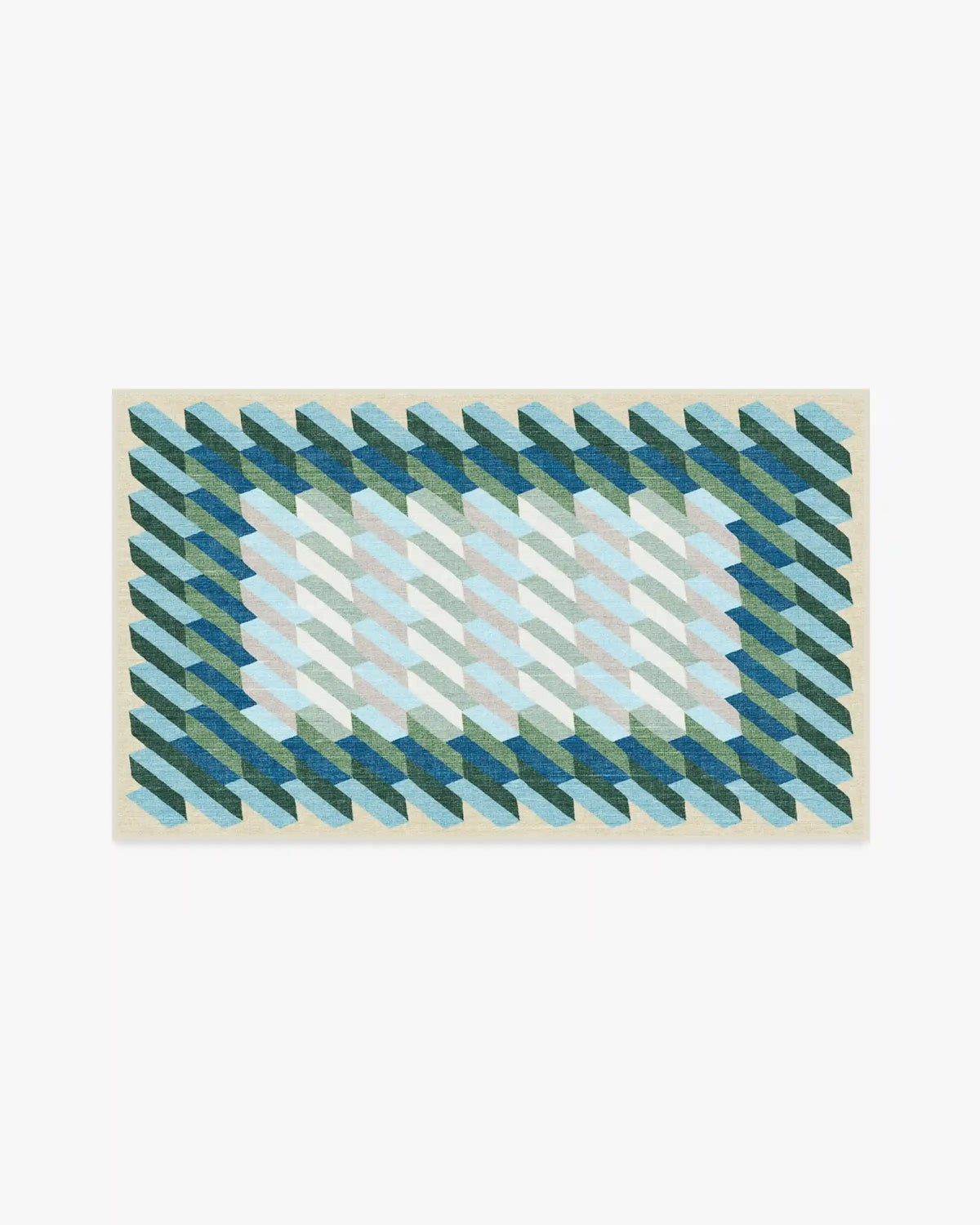 Echo Soft Teal Rug