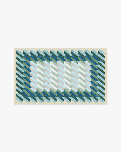 Echo Soft Teal Rug