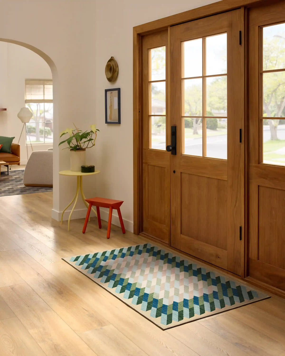 Echo Soft Teal Rug