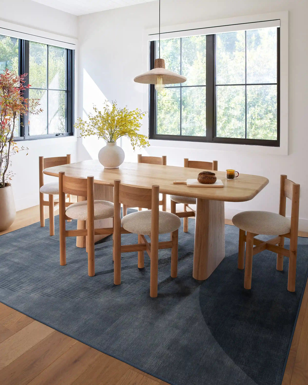 Eclipse Navy Rug