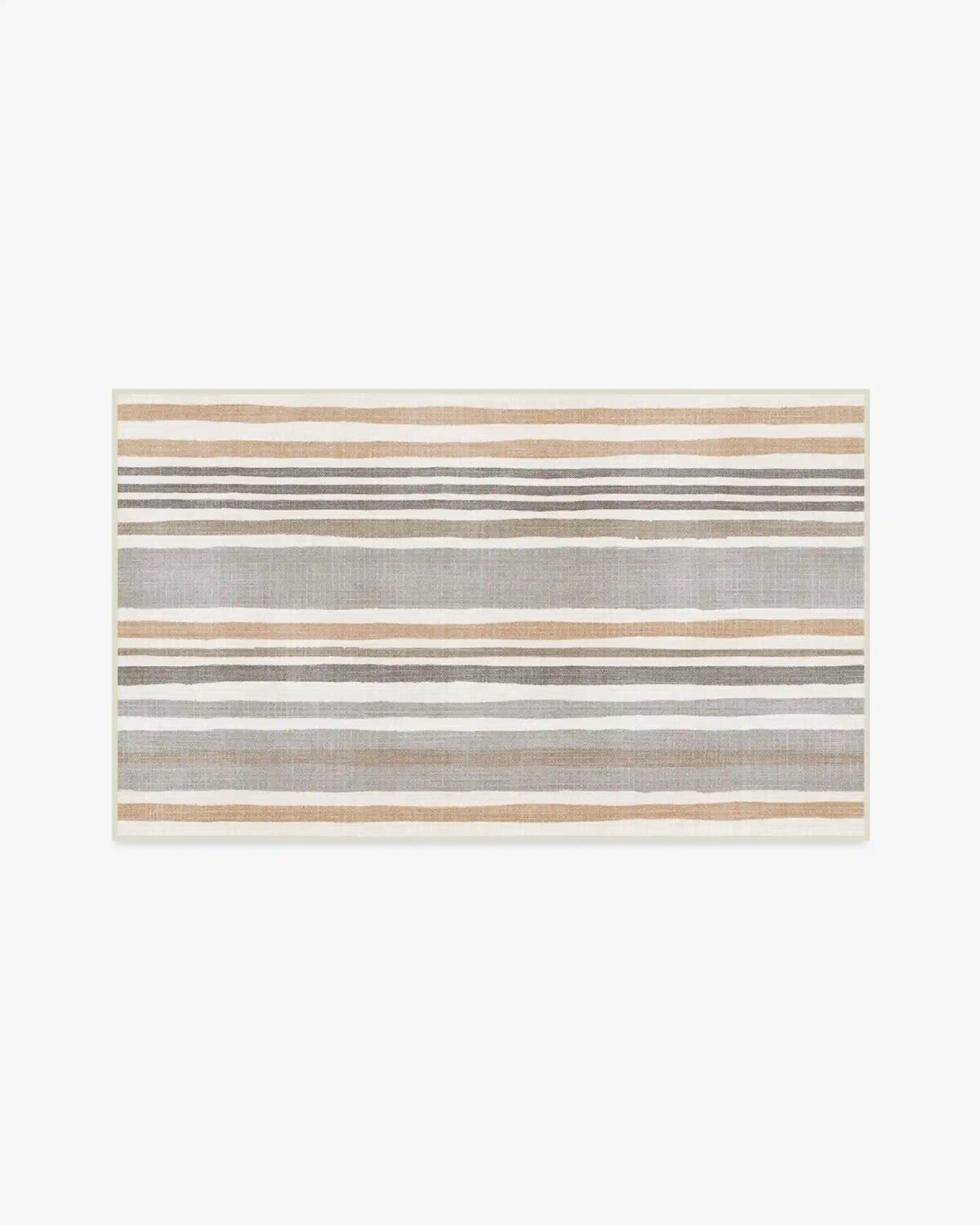 Elio Stripe Grey & Ivory Rug