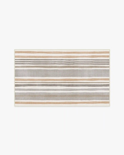 Elio Stripe Grey & Ivory Rug