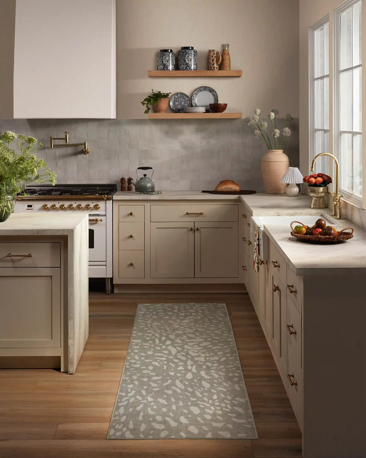 Fawn Soft Grey Rug