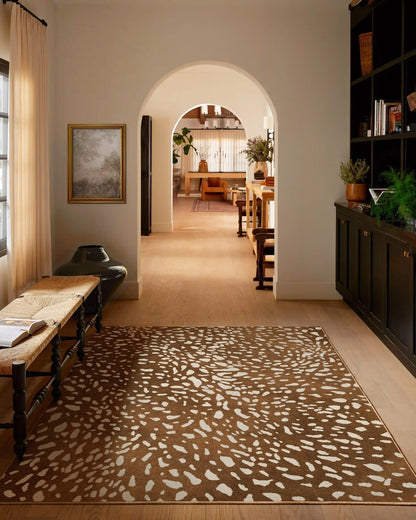 Fawn Warm Brown Rug
