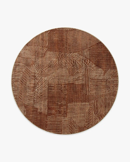 Ferra Copper Rug