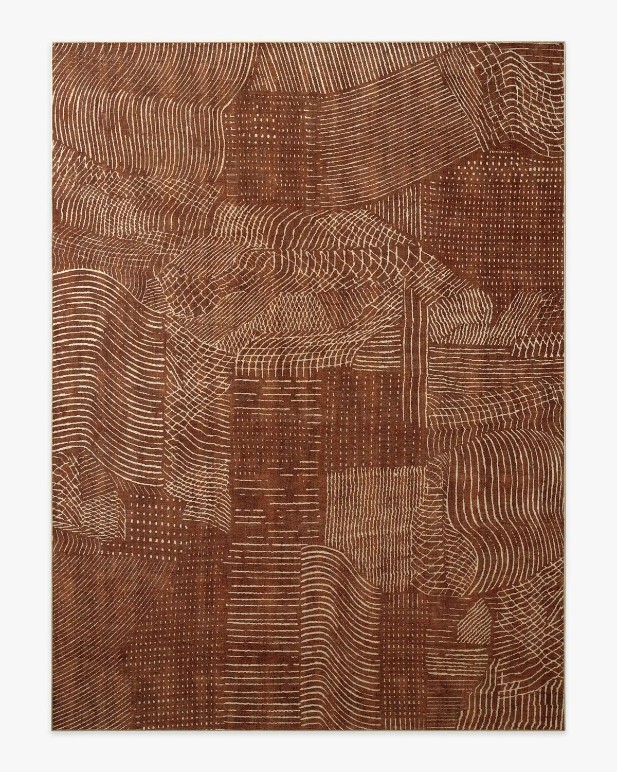 Ferra Copper Rug