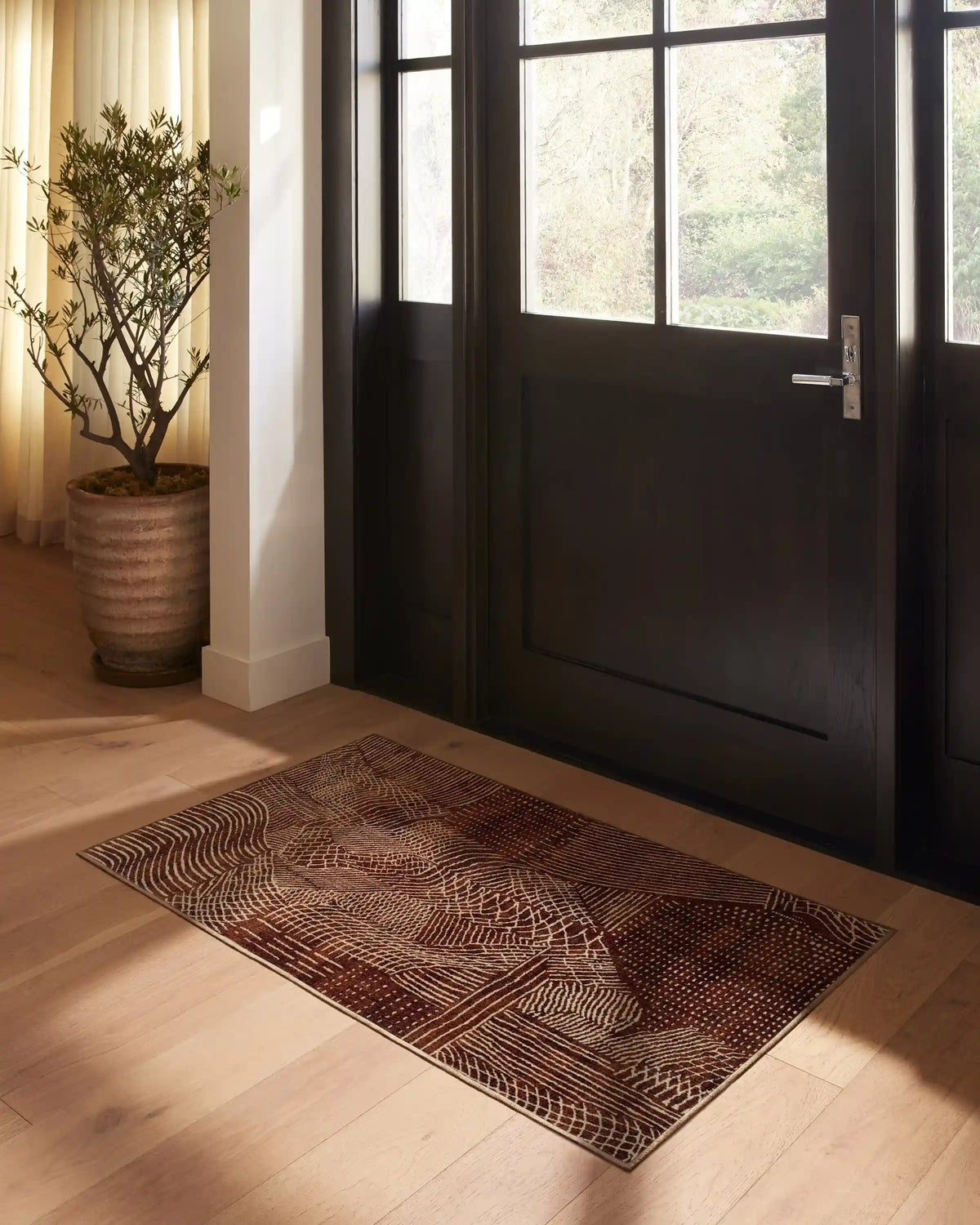 Ferra Copper Rug