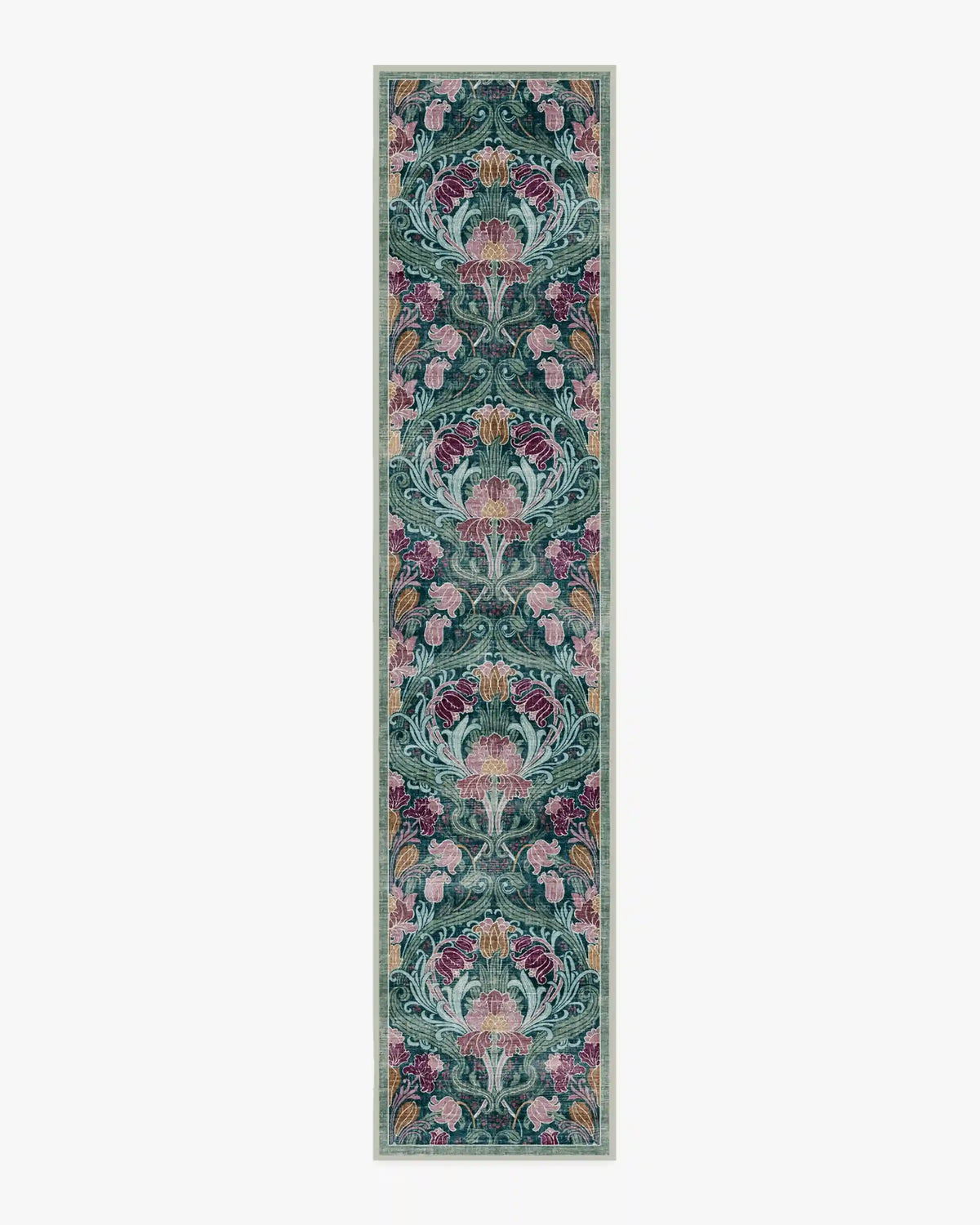 Flourish Teal Rug by Liberty