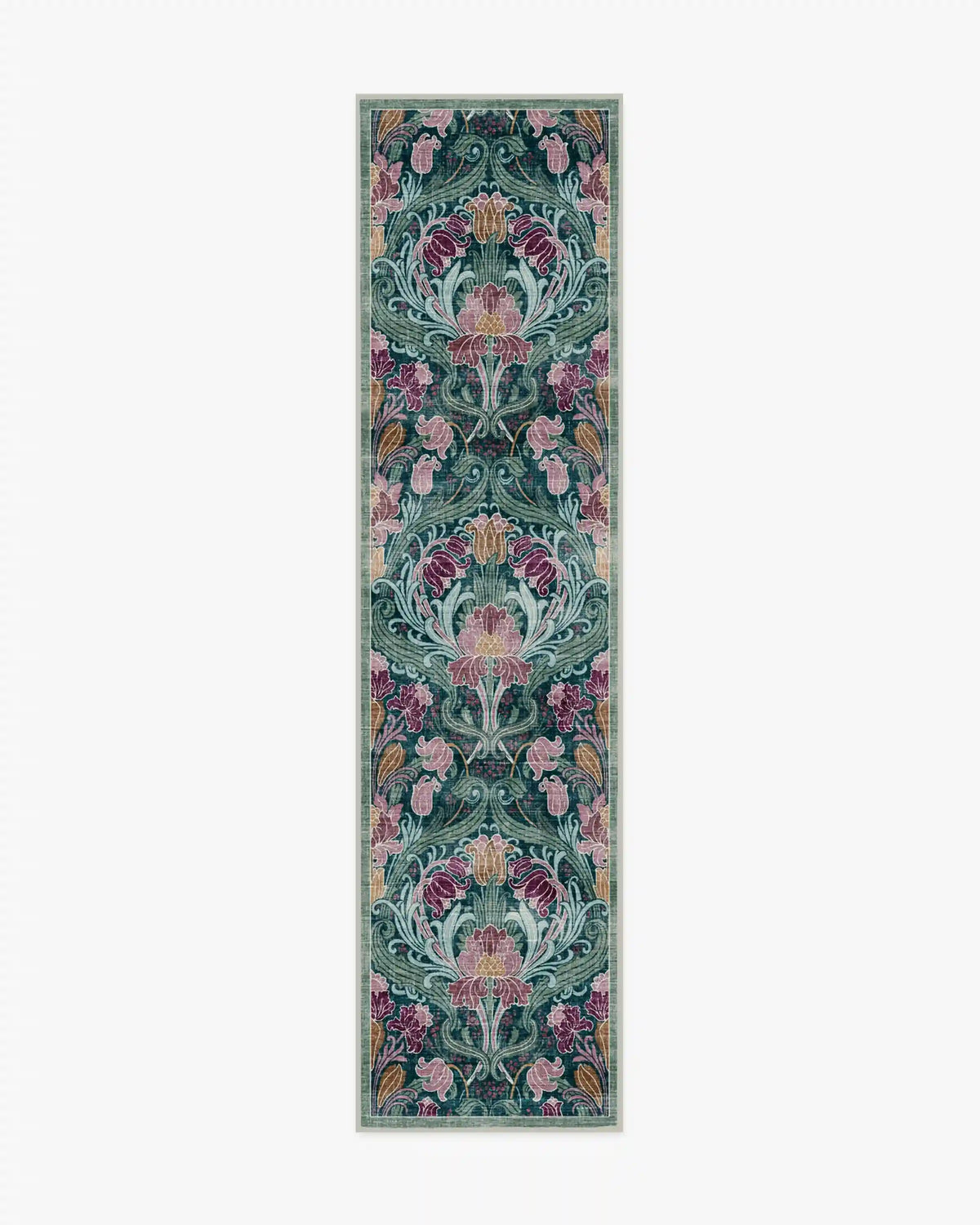 Flourish Teal Rug by Liberty