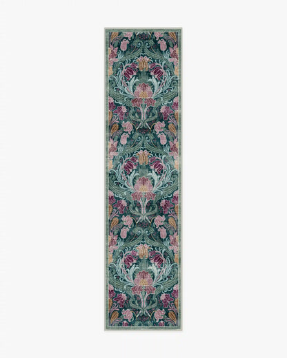 Flourish Teal Rug by Liberty