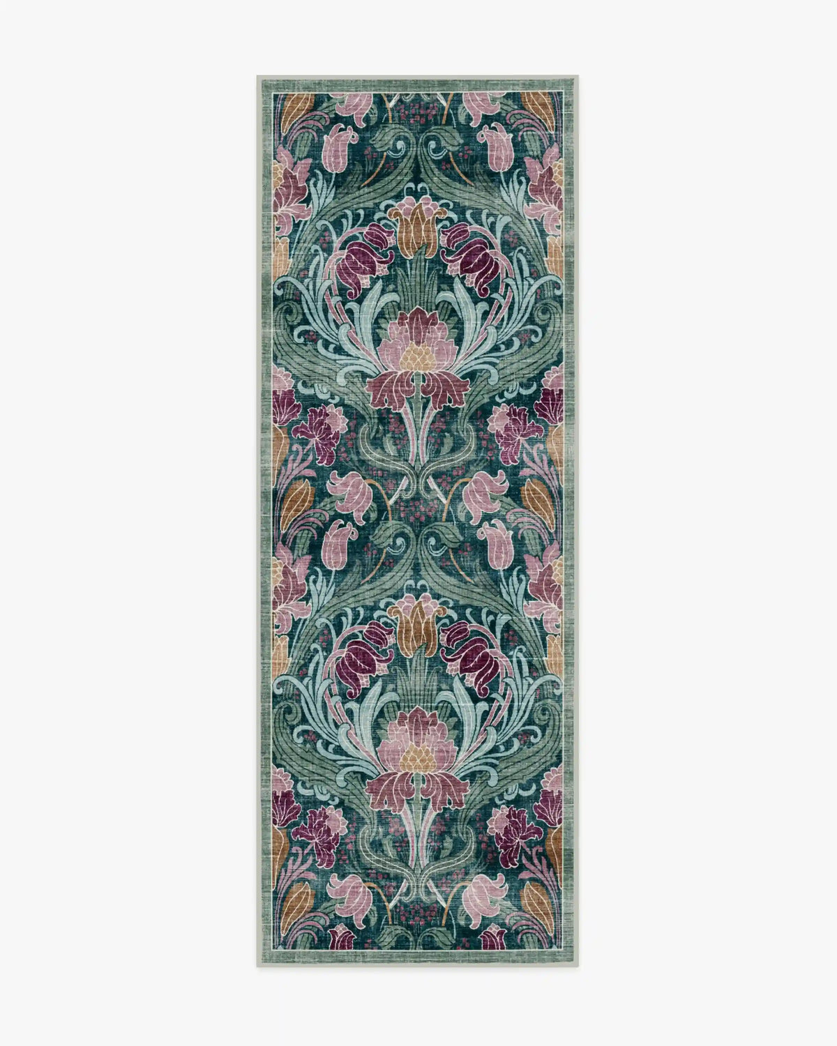 Flourish Teal Rug by Liberty