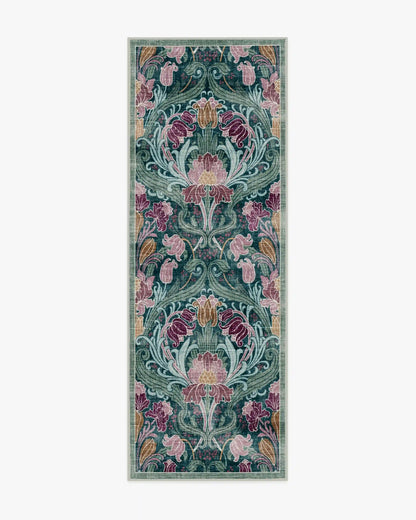 Flourish Teal Rug by Liberty