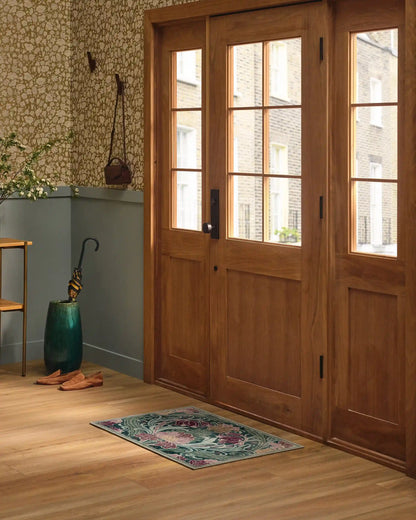 Flourish Teal Rug by Liberty