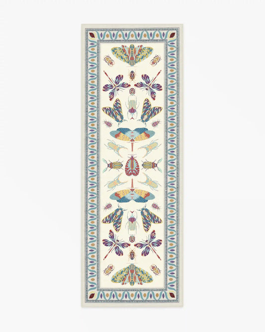 Flutterby Ivory Rug by Iris Apfel