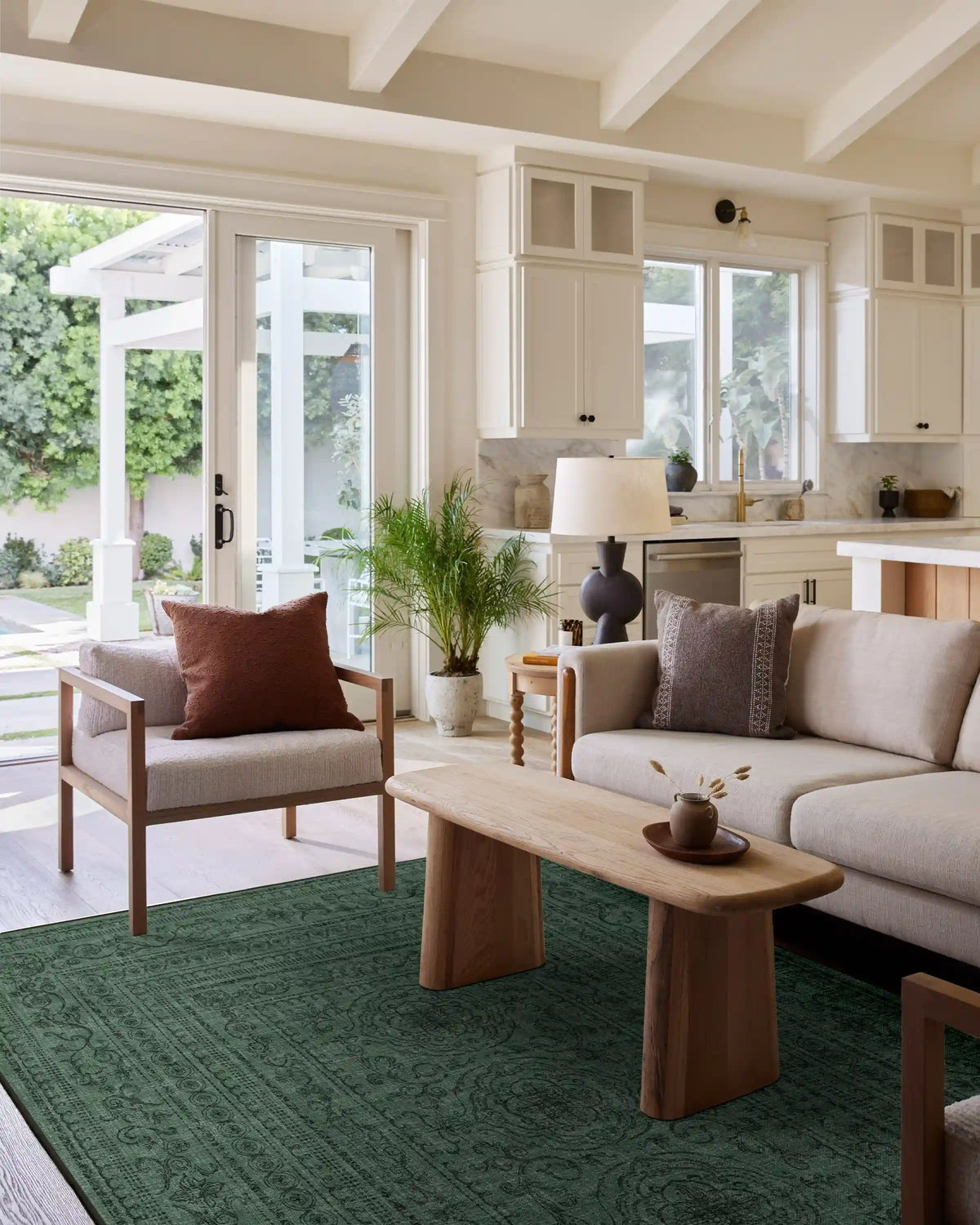 Gisele Dark Sage Rug