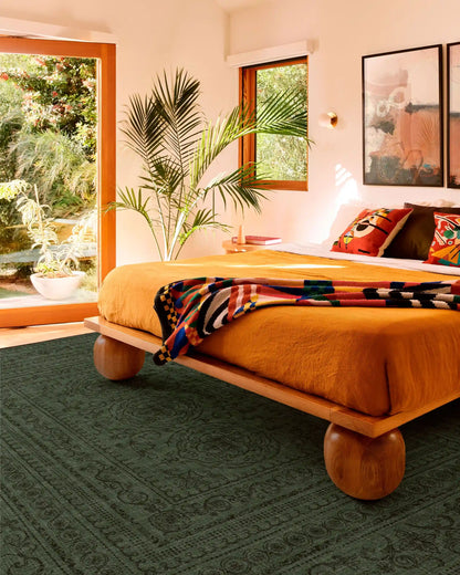Gisele Dark Sage Rug