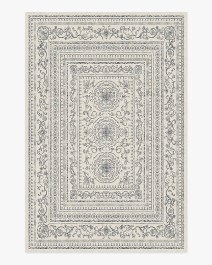 Gisele Ivory & Soft Charcoal Rug